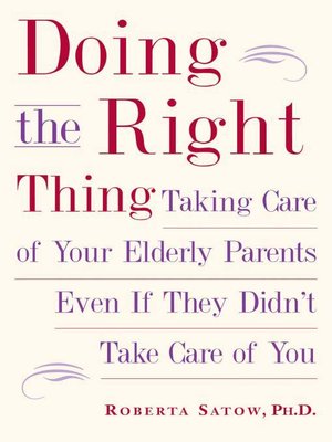 cover image of Doing the Right Thing
